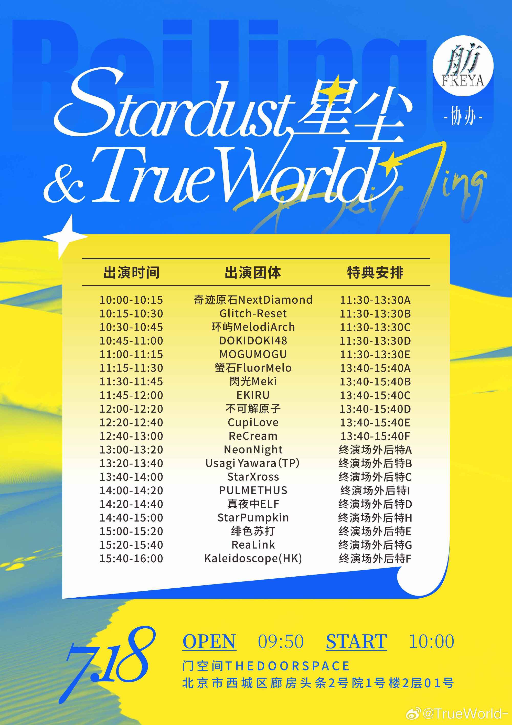 Stardust 星尘 & TrueWorld 2.0 两岸三地偶像周 Day 1图片 2