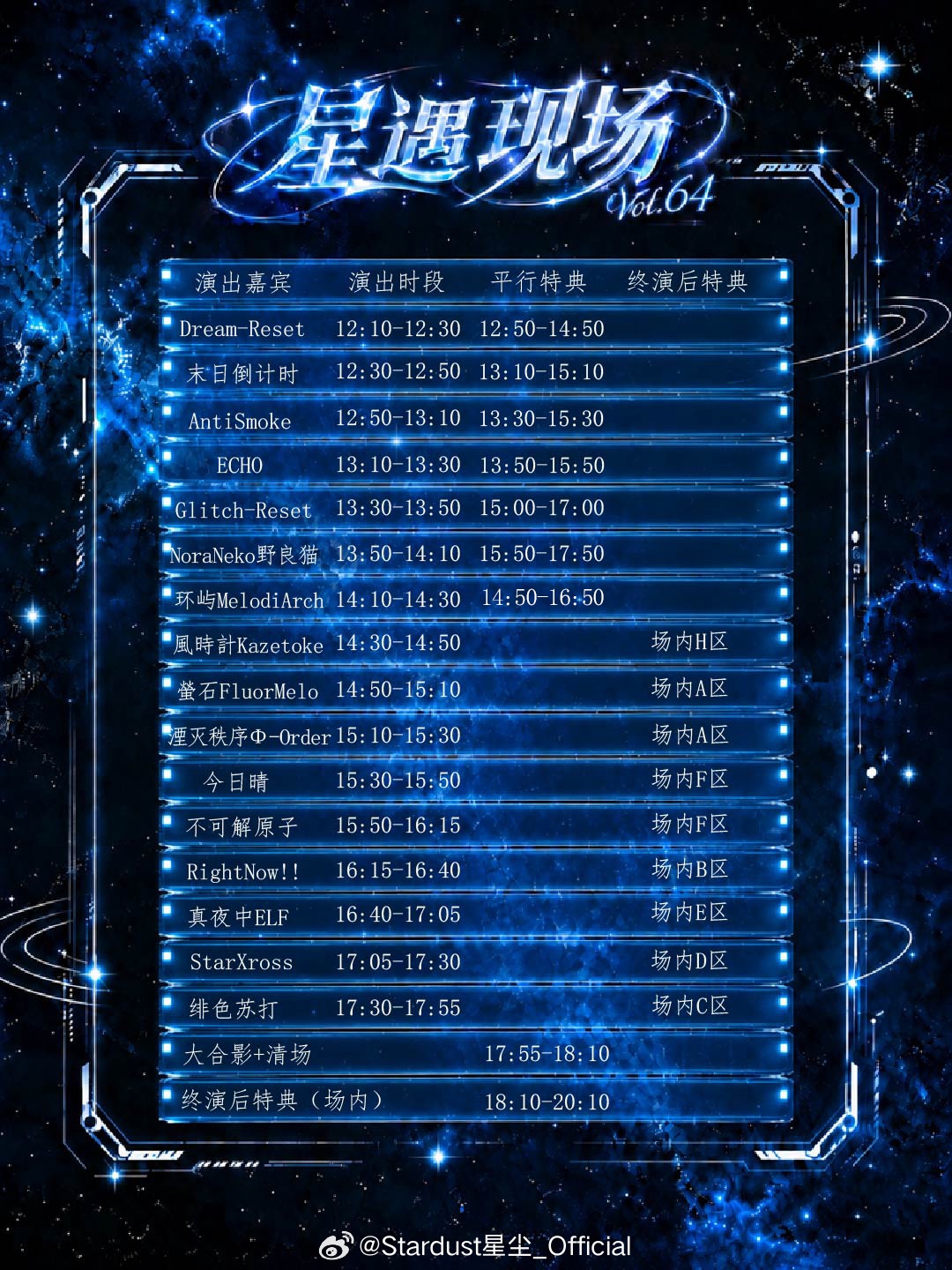Galaxy Reception live 星遇现场 Vol.64图片 2