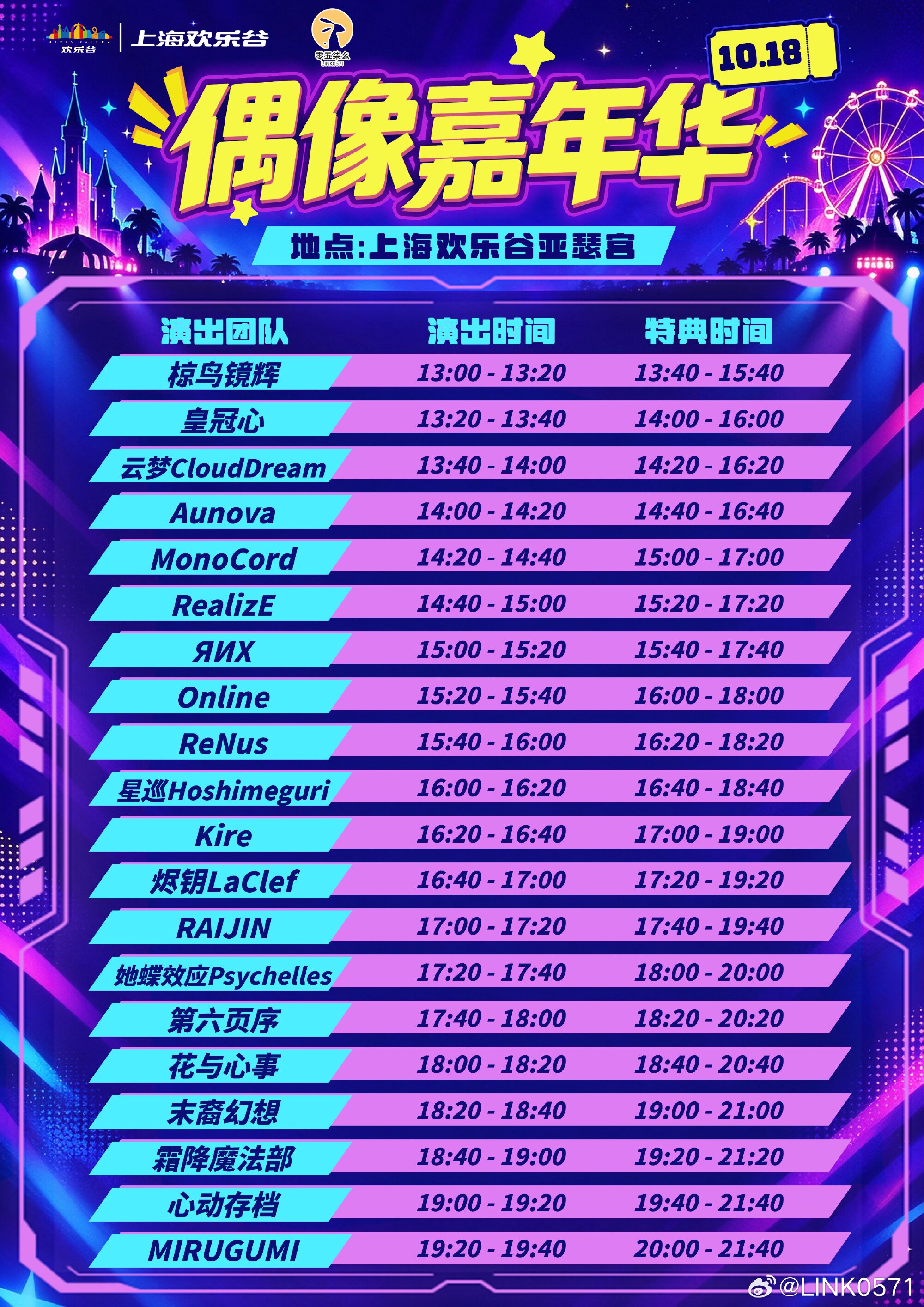 上海欢乐谷｜偶像嘉年华图片 2