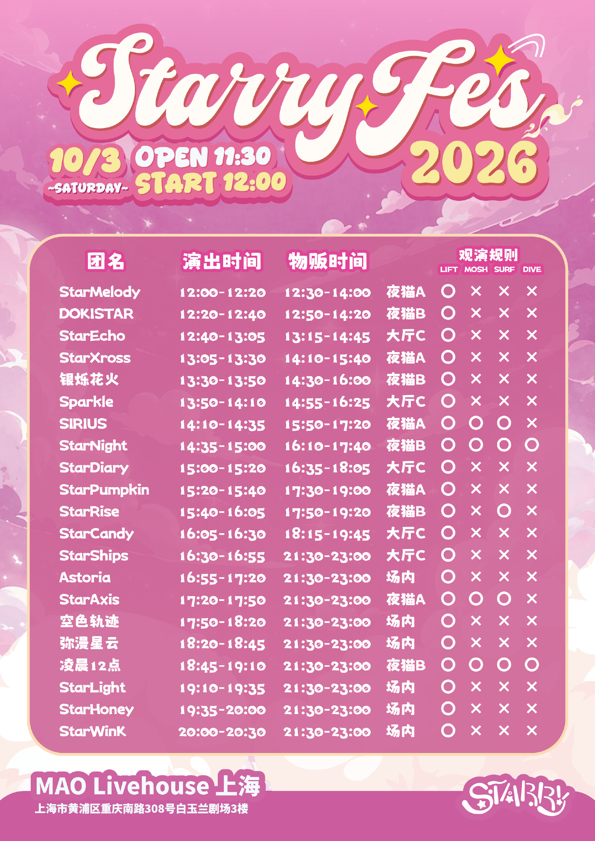Starry Fes 2026 in SHANGHAI图片 2