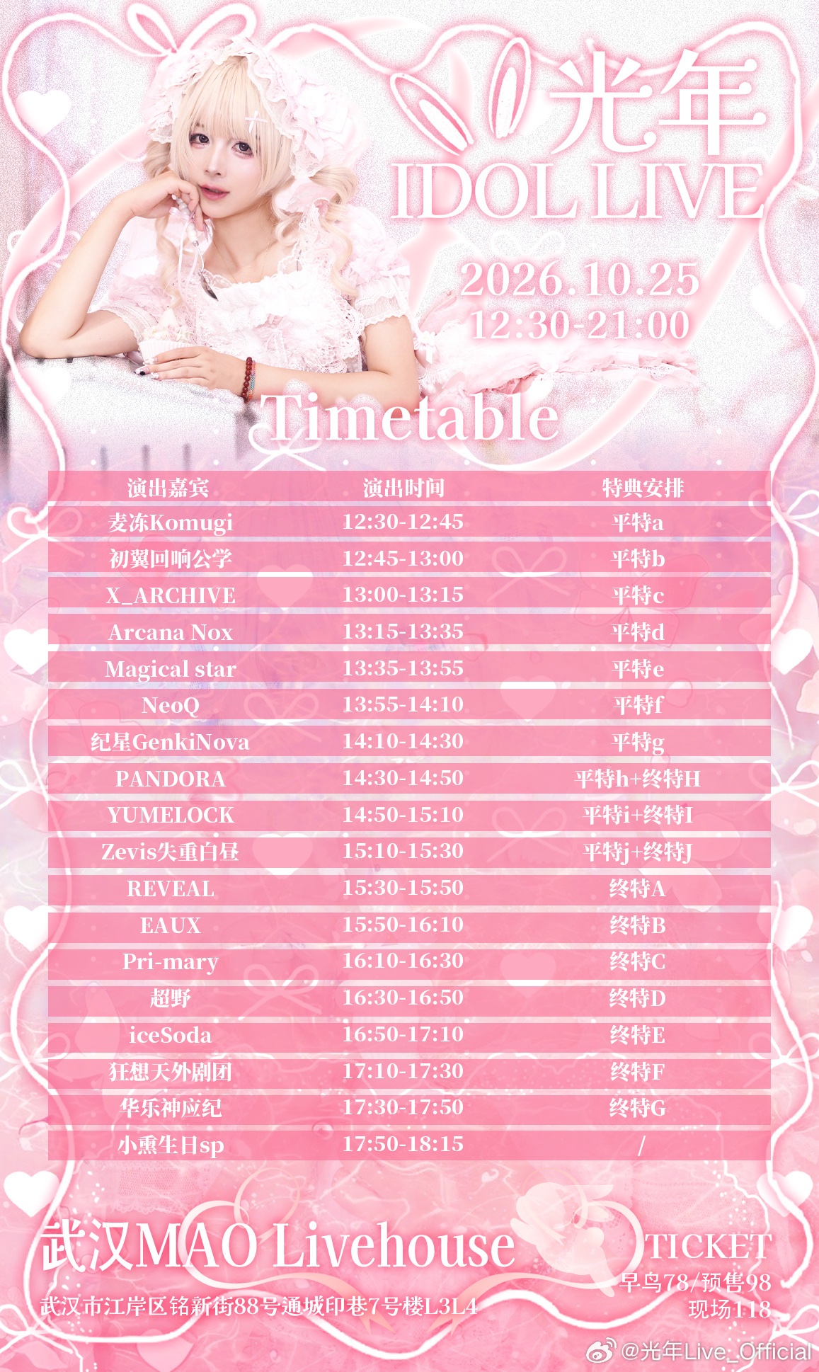 光年Idol Live 两周年＆小熏生日特别回图片 2